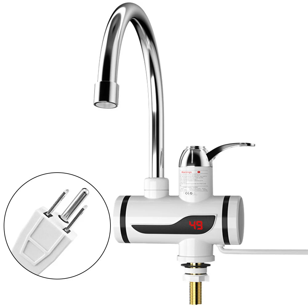 Electric Instant Heating Faucet 3000W Fast Heating Tap Temperature Adjustable Hot Water Faucet Digital Kitchen Bathroom Supplies c9f98b-b7.myshopify.com