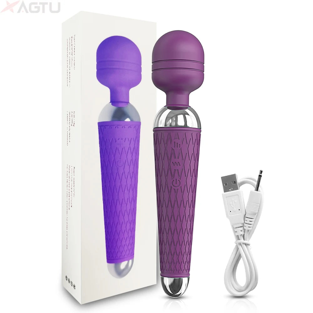 Magic Wand Vibrator | Clitoral & Vaginal Stimulator for Women and Couples c9f98b-b7.myshopify.com