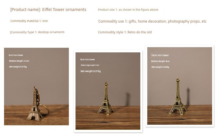 Paris Eiffel Tower Building Model Living Room Decoration c9f98b-b7.myshopify.com