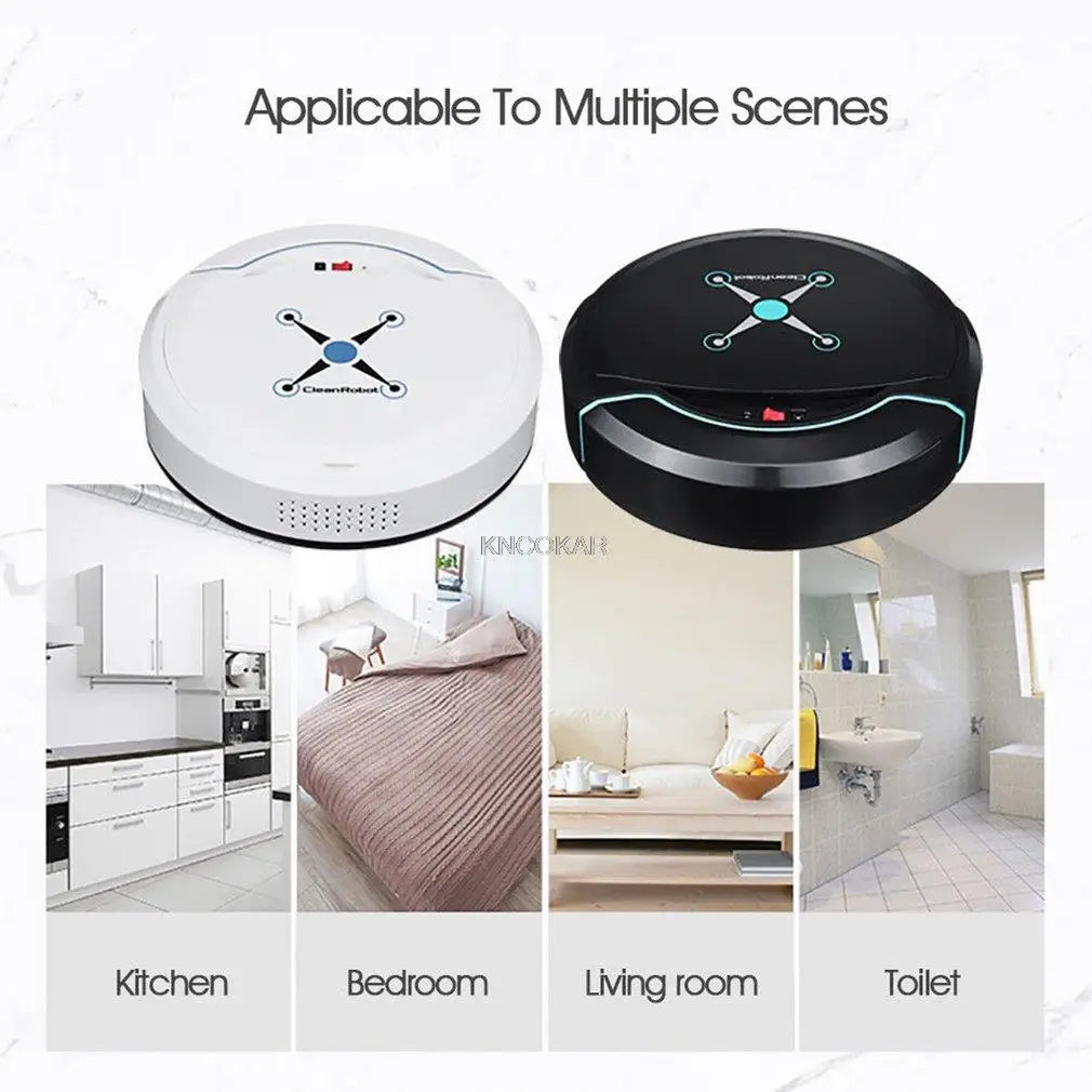 Automatic Smart Robot Vacuum Cleaner Small Vacuum Cleaners Sweeping Robot Floor Dirt Auto Home USB Rechargeable Cleaning Machine c9f98b-b7.myshopify.com