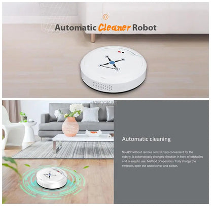 Automatic Smart Robot Vacuum Cleaner Small Vacuum Cleaners Sweeping Robot Floor Dirt Auto Home USB Rechargeable Cleaning Machine c9f98b-b7.myshopify.com