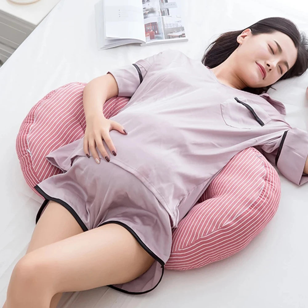 Multi-function U Shape Pregnant Women Sleeping Support Pillow Bamboo Fiber Cotton Side Sleepers Pregnancy Body Pillows For Mater c9f98b-b7.myshopify.com