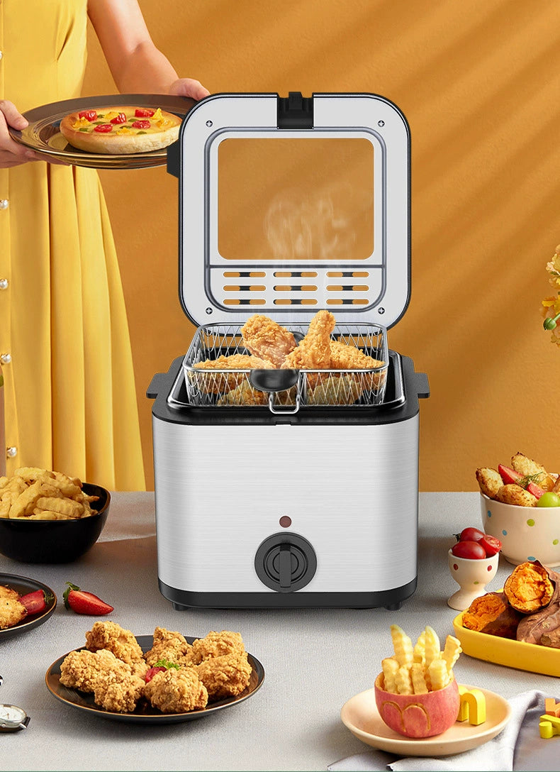 110V Deep Frying Pan Multi-Function Electric Fryer c9f98b-b7.myshopify.com