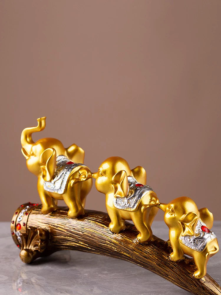 Bring In Wealth and Treasure Living Room Entrance Office Desk Surface Panel Elephant Ornaments c9f98b-b7.myshopify.com