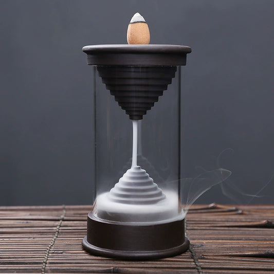 Decoration Time Hourglass Landscape Decorations Backflow Incense Burner c9f98b-b7.myshopify.com