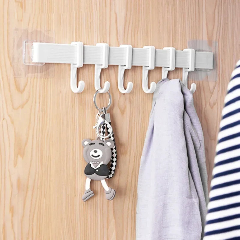 Multifunction Kitchen Storage Hook Cupboard 6 Hook Home Organizer Storage Rack Pantry Chest Tools Towels Hanger Wardrobe Rack c9f98b-b7.myshopify.com