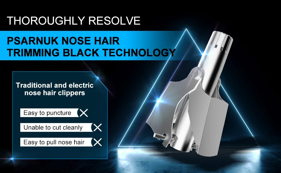 Nose Hair Trimmer For Men And Women With No Noise Washable Manual Nasal Hair Trimmer триммер для носа aparador de pêlos do nariz c9f98b-b7.myshopify.com