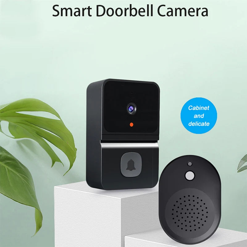 Wireless Video Doorbell with WiFi, HD Camera, Night Vision, Video Intercom, Voice Change, and Home Monitor for Phone Integration c9f98b-b7.myshopify.com