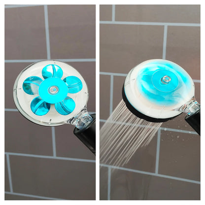 LED Digital Temperature Display Shower Head Temperature Control Colorful Fan Spray Nozzle High Pressure Rainfall Bathroom Shower c9f98b-b7.myshopify.com