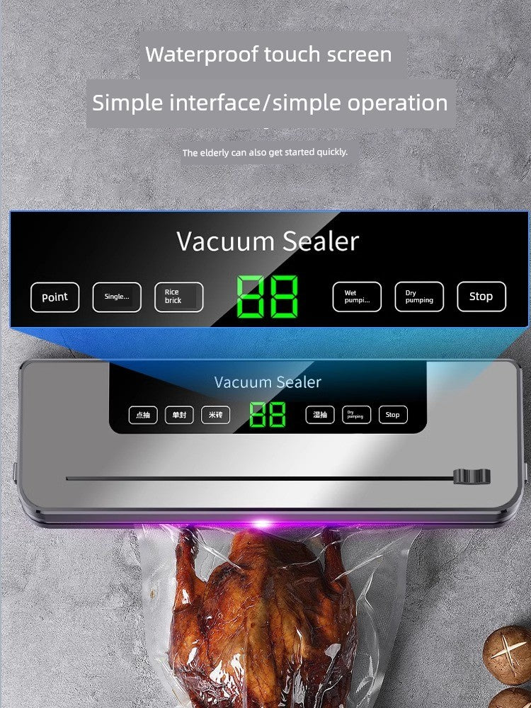 Smart Vacuum Sealing Machine for Fresh Food Preservation - Compressed Food Packaging & Storage c9f98b-b7.myshopify.com