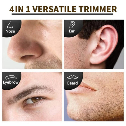 4-in-1 Rechargeable Nose Trimmer and Beard Trimmer for Men - Ear, Eyebrow, and Nose Hair Removal Clean Machine c9f98b-b7.myshopify.com