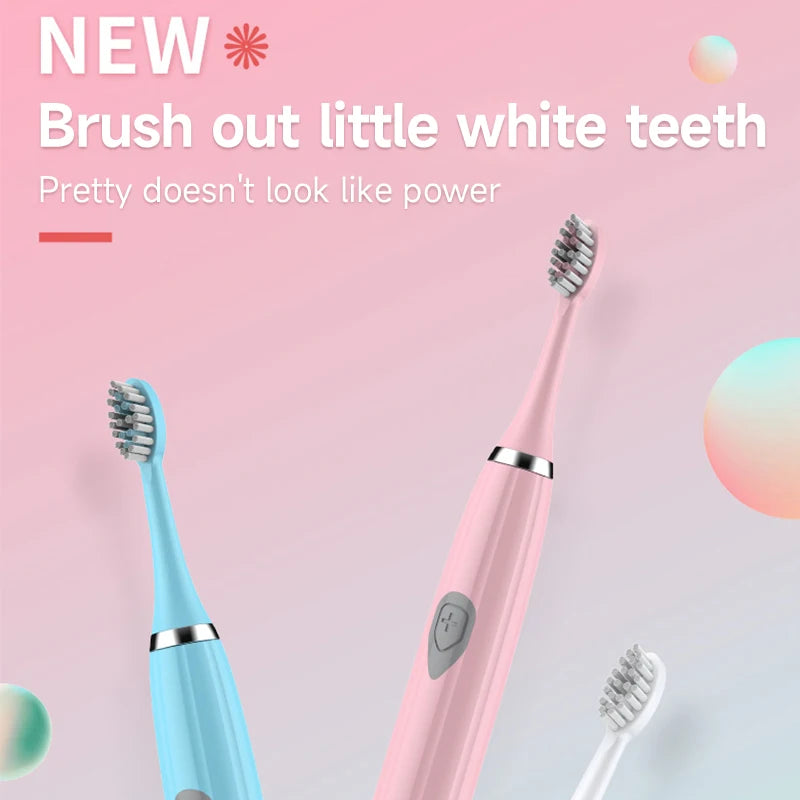 Electric Toothbrush for Adults Soft DuPont Bristle Portable Battery Endurance IPX6 Waterproof Intelligent Effective Oral Care c9f98b-b7.myshopify.com