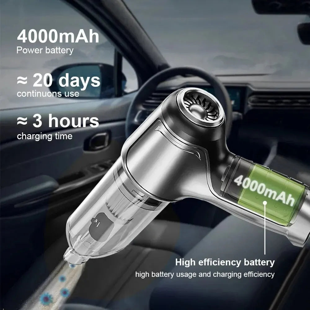 Car Vacuum Cleaner 4 In1Wireless Vacuum Cleaner Duster Handheld Vacuum Pump For Home Portable Cordless StrongSuction Car Cleaner c9f98b-b7.myshopify.com