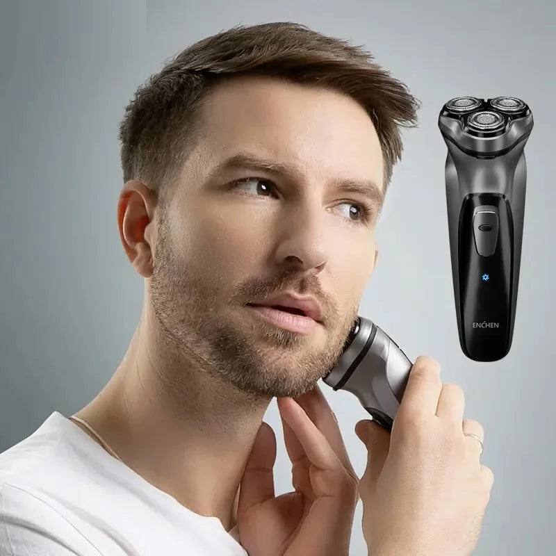 ENCHEN BlackStone Electric Shaver Razor Men Type-C Rechargeable Shaving Beard Machine Intelligent Control Travel Lock 100% New c9f98b-b7.myshopify.com