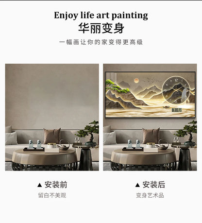 Creative Aesthetic Wall Watch Silent Bathroom Design Restaurant Nordic Clock Wall Fashion Duvar Saati Living Room Decoration c9f98b-b7.myshopify.com