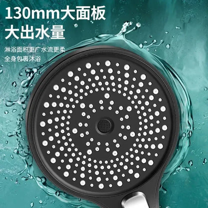 13CM Big Panel Large Flow Shower Head 3 Modes Adjustable High Pressure Water-saving Shower Mixer Nozzles Bathroom Accessories c9f98b-b7.myshopify.com