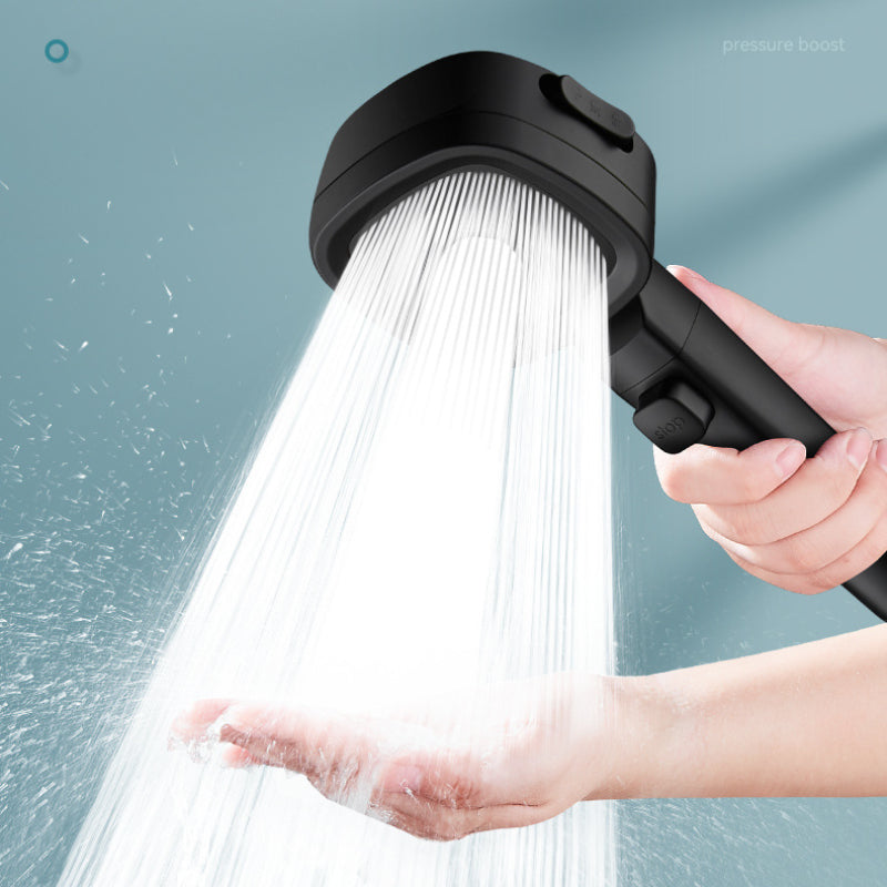 High Pressure Shower Head Water Saving 3 Modes Shower Heads Adjustable One-Key Stop Water Massage Sprayer Bathroom Accessories c9f98b-b7.myshopify.com