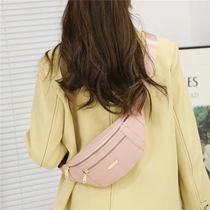 Women Waist Bag Fanny Pack Zipper Chest Bag Female Banana Bag Money Pouch Travel Shoulder Purse Belly Pocket Hip Bum Bag c9f98b-b7.myshopify.com