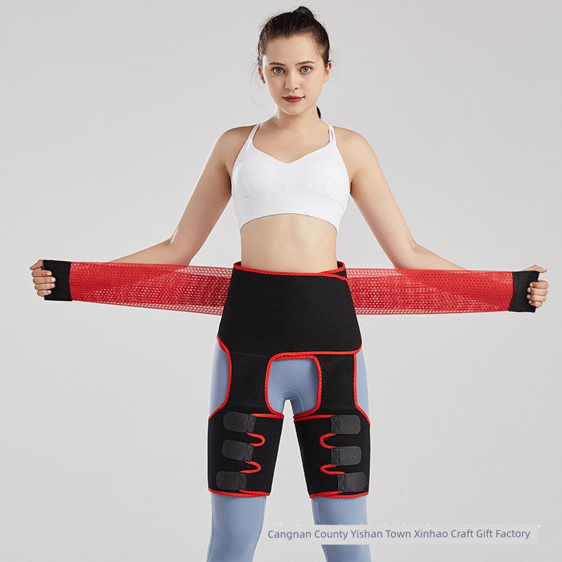 Three-in-One Waistband Waist and Thigh Trimmer Waist Trainer Hip Lifting Shapewear Hip Belt c9f98b-b7.myshopify.com