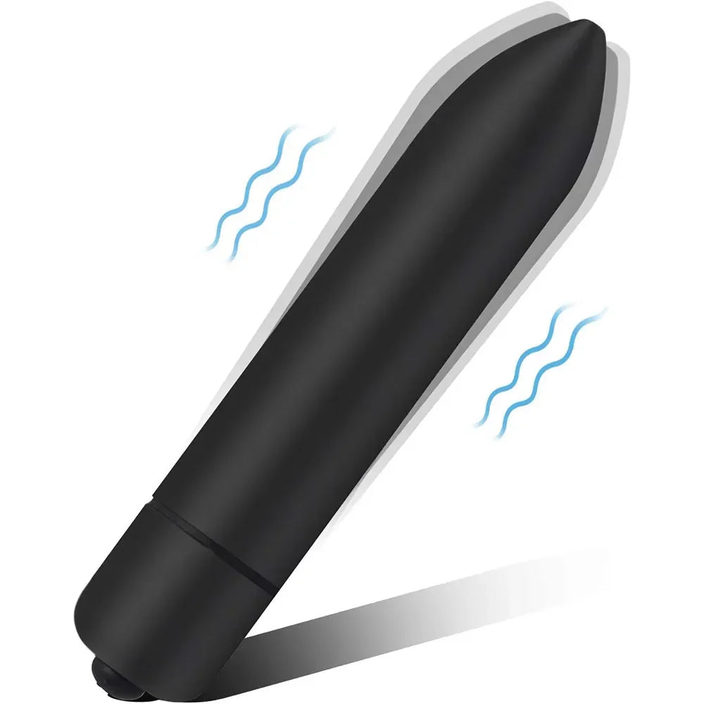 10 Speed Mini Bullet Vibrator - Waterproof Clitoral Stimulator for Women, Dildo Vibrator for Vagina and External Use c9f98b-b7.myshopify.com