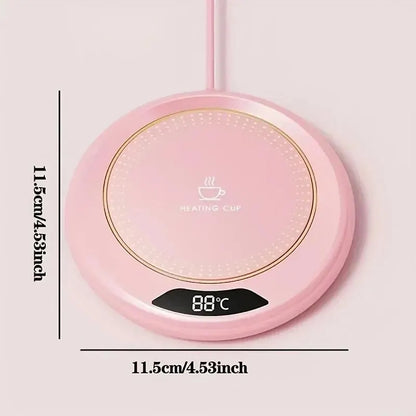 Thermostatic Heating Coaster USB Home Heating Coaster 3-speed Adjustment Heating 55 Degrees Constant Temperature c9f98b-b7.myshopify.com