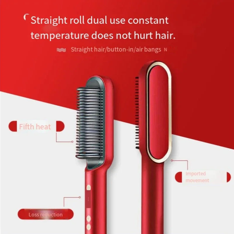 Professional Negative Ion Hair Straightener Hair Straightener 3In1 Professional Quick Heated Electric Hot Comb Hair Straightener c9f98b-b7.myshopify.com