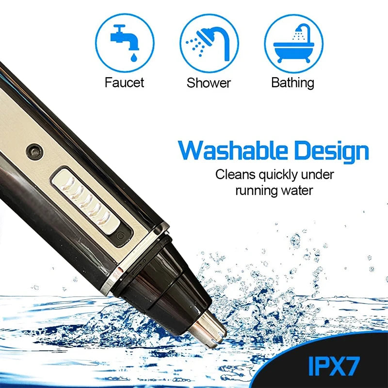 4-in-1 Rechargeable Nose Trimmer and Beard Trimmer for Men - Ear, Eyebrow, and Nose Hair Removal Clean Machine c9f98b-b7.myshopify.com