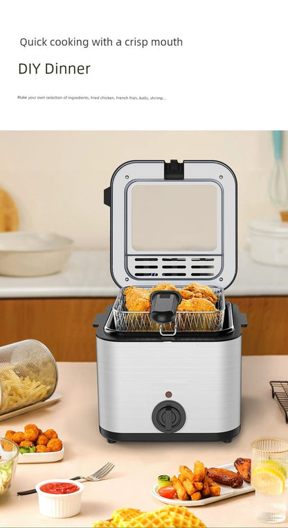 110V Deep Frying Pan Multi-Function Electric Fryer c9f98b-b7.myshopify.com