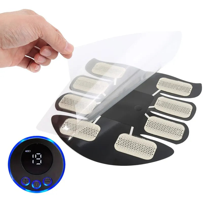 EMS Abdominal Muscle Stimulator Fitness ABS Arm Training Patches Muscle Exercise Instrument USB Charging Home Men c9f98b-b7.myshopify.com