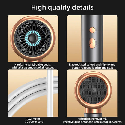 Ionic Hair Dryer High Speed Motor Blow Drier 2000W Hairdryer Negative Ion Hair Care Styler Professional Blow Dryer c9f98b-b7.myshopify.com