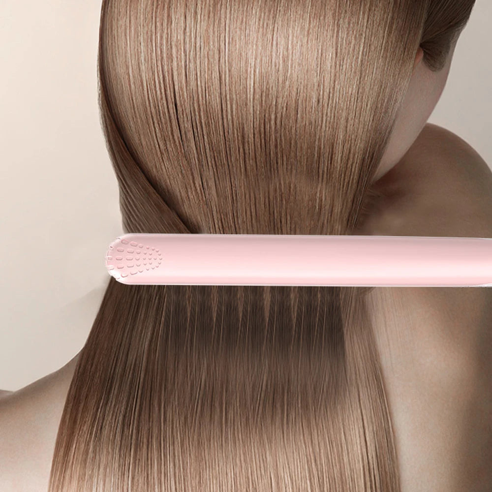 Pink Ceramic Flat Iron Hair Straightener For Smooth Finish Ceramic Floating Plates Quick Heat Up Pro Salon Curler Hair Wand c9f98b-b7.myshopify.com