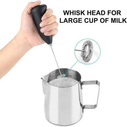 Handheld Milk Frother & Foamer - Portable Coffee Maker, Egg Beater, Chocolate & Cappuccino Stirrer, Mini Blender & Kitchen Whisk Tool c9f98b-b7.myshopify.com