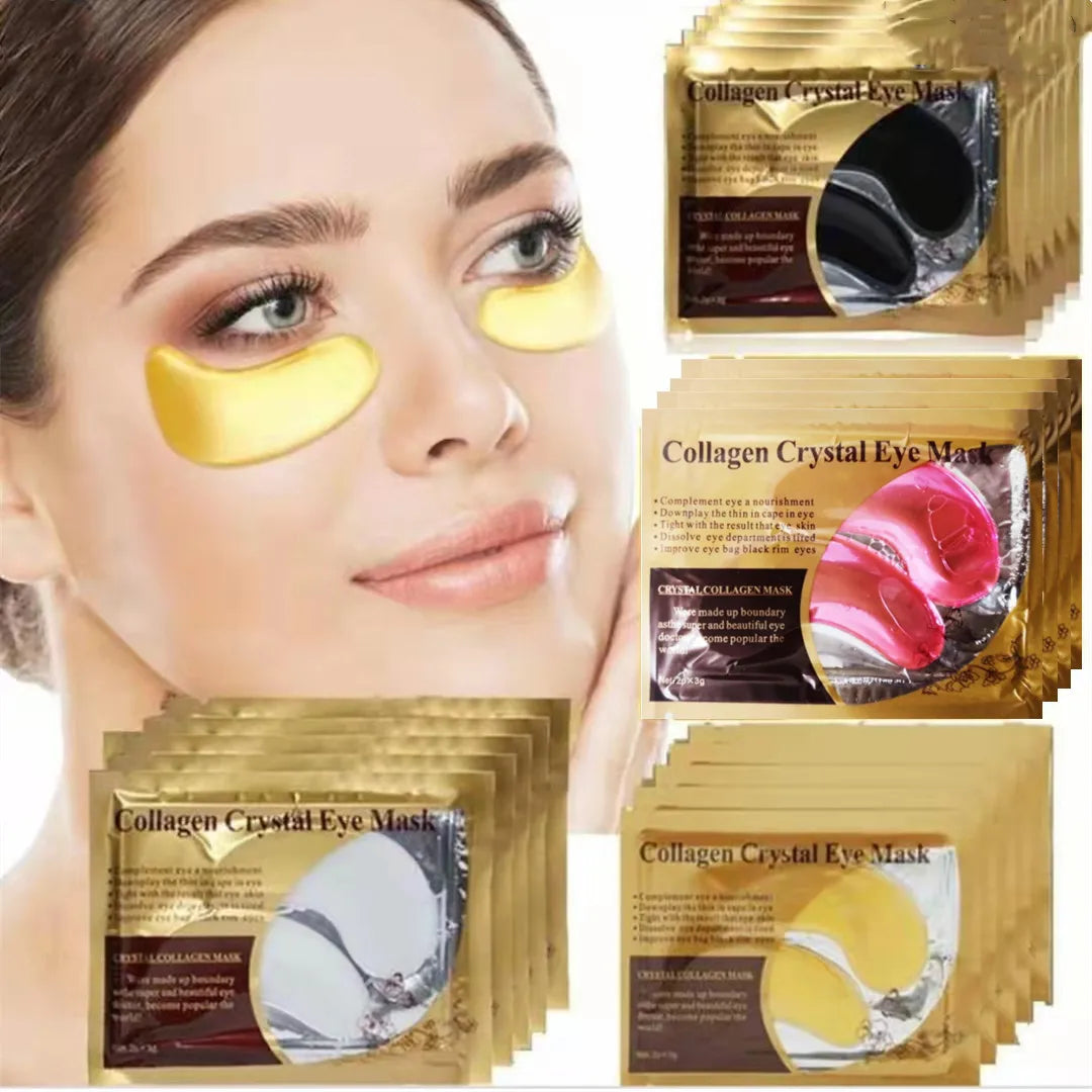 20Pcs=10Pairs Gold Collagen Crystal Eye Mask c9f98b-b7.myshopify.com