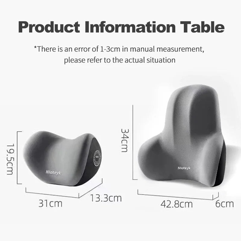 Car Memory Foam Neck Pillow Protection Lumbar Backrest Cushion Lumbar Cushion Car Headrest Cushion c9f98b-b7.myshopify.com