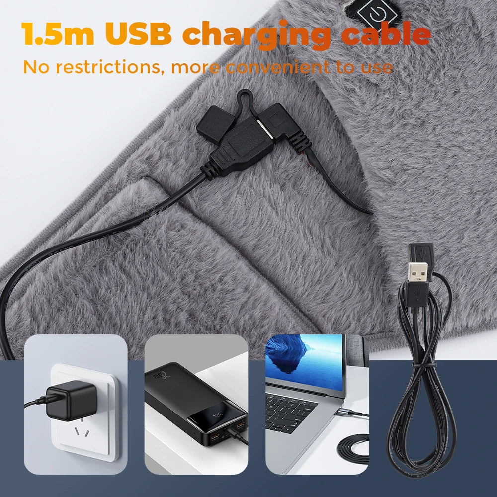 Electric Heating Belt USB Hand Warmer Winter Heater Waist Warmers Hot Compress Therapy Abdominal Lumbar Uterus Warming Pad c9f98b-b7.myshopify.com