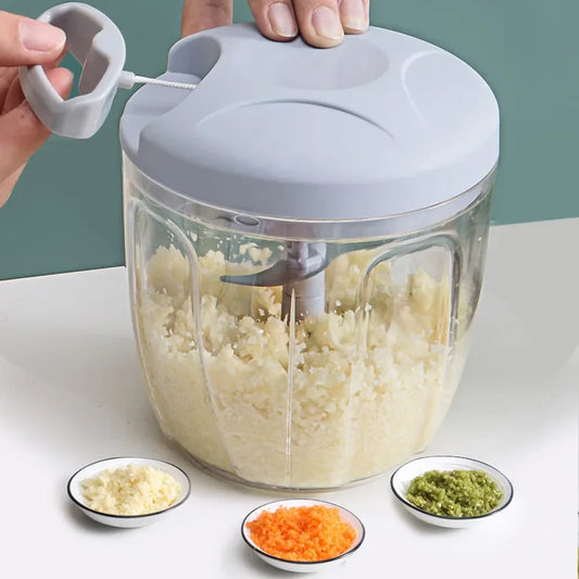 500/900ML Garlic Chopper Manual Garlic Press Food Vegetables Cutter Meat Grinders Kitchen Gadgets Hand Mincer Garlic Masher c9f98b-b7.myshopify.com