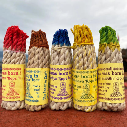 Nepal Handmade Herbal Rope 25 Bundle White Sage Buddha Incense String for Home Bedroom Temple Meditation Herbs c9f98b-b7.myshopify.com