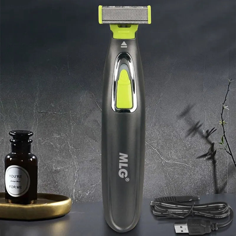 MLG Electric Shaver For Men and Women Portable Full Body Trimmer USB T Shaped Blade Razor For Beard Armpit For Washable c9f98b-b7.myshopify.com