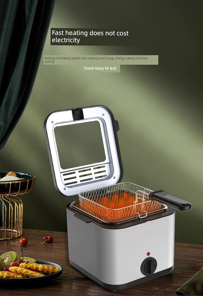 110V Deep Frying Pan Multi-Function Electric Fryer c9f98b-b7.myshopify.com