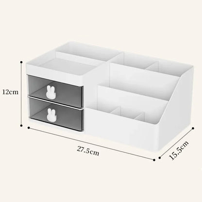 Large Capacity Cosmetic Storage Box Makeup Drawer Organizer Skincare Makeup Stationery Storage Box for Dressing Table Desktop c9f98b-b7.myshopify.com