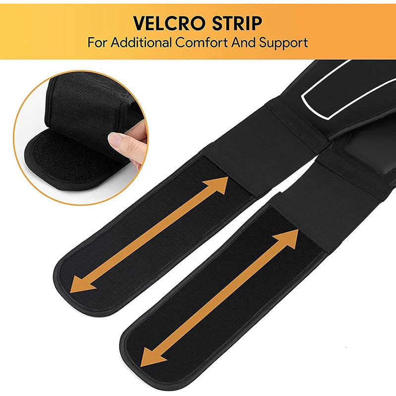 120cm Abdominal Massager Waist Belt Fitness Equipment - Muscle Toner with 10 Modes &amp; 30 Intensity Levels for Abdominal Training c9f98b-b7.myshopify.com