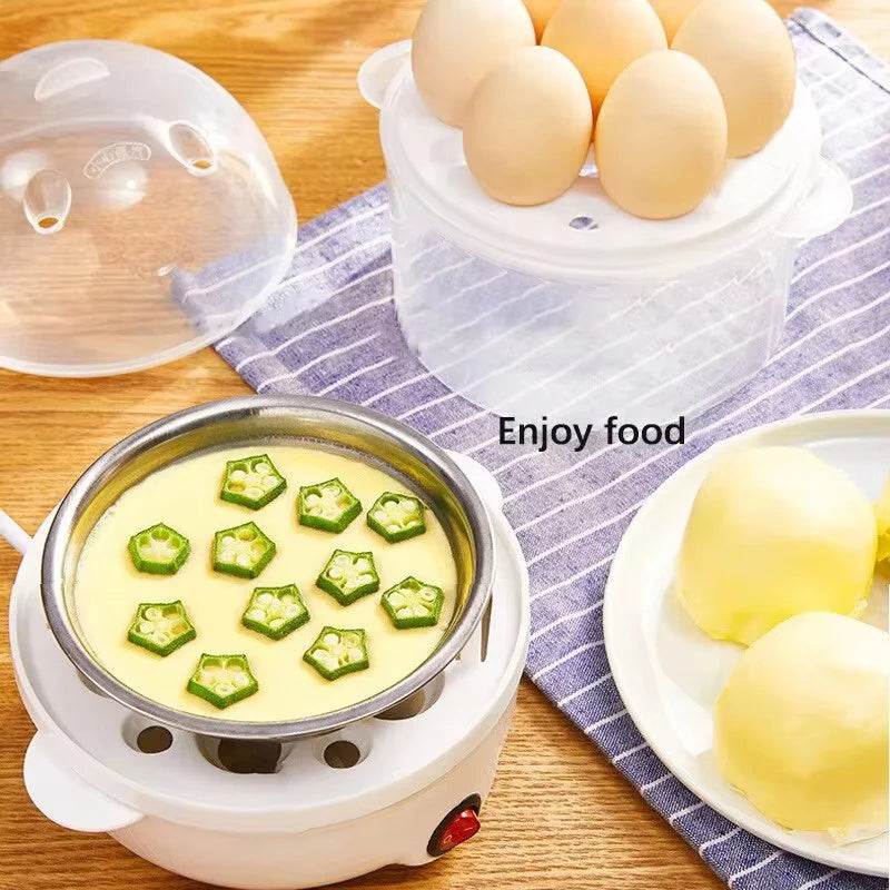 220V Multifunctional Electric Egg Boiler Double Layers Egg Cooker Mini Steamer Poacher Kitchen Cooking Breakfast Machine c9f98b-b7.myshopify.com