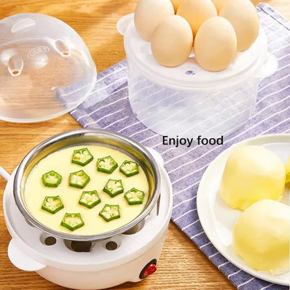 220V Multifunctional Electric Egg Boiler Double Layers Egg Cooker Mini Steamer Poacher Kitchen Cooking Breakfast Machine c9f98b-b7.myshopify.com