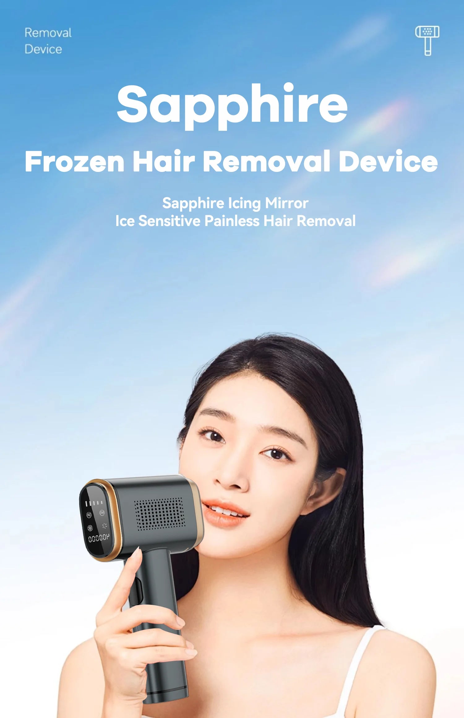 IPL Hair Removal Kit For Women Portable Laser Hair Removal For Bikini Area Sensitive Skin Permanent Painless Laser Epilator c9f98b-b7.myshopify.com