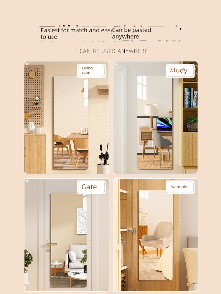 Self-Adhesive Acrylic Whole Body Wall Sticker Soft Mirror c9f98b-b7.myshopify.com