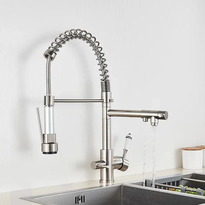 Kitchen Faucets torneira para cozinha de parede Crane For  Water Filter Tap Three Ways Sink Mixer  Faucet c9f98b-b7.myshopify.com