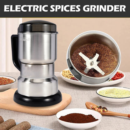 400W 304 Stainless Electric Grinder Eight Page Blade Electric Fast Grinding Multifunction Smash Machine Rice Beans Home Blender c9f98b-b7.myshopify.com