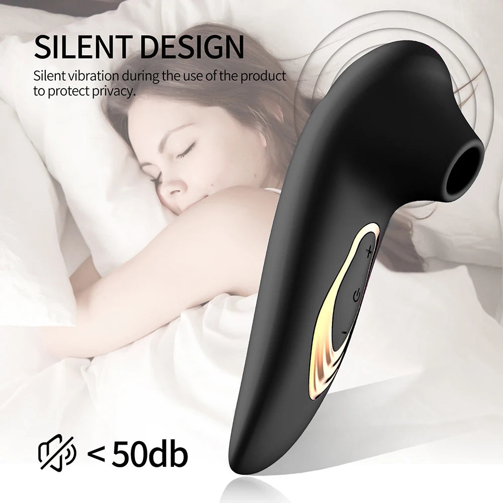 Powerful Clit Sucker Vibrator for Women - Clitoris & Nipple Sucking Massager, 10-Mode Oral Vacuum Stimulator, Rechargeable Silicone Adult Sex Toy c9f98b-b7.myshopify.com