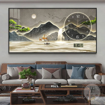 Creative Aesthetic Wall Watch Silent Bathroom Design Restaurant Nordic Clock Wall Fashion Duvar Saati Living Room Decoration c9f98b-b7.myshopify.com