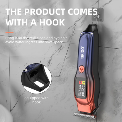 KIKIDO KK-A2 Rechargeable Professional Hair Clippers,Low Noise Hair Clippers with Auxiliary Light Hair Trimmer Kit c9f98b-b7.myshopify.com